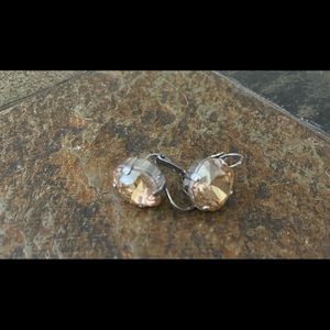 Sabika Gold Shadow Golf Earrings